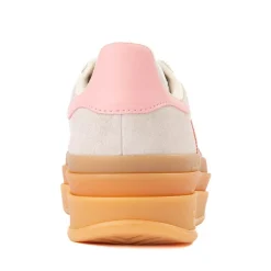 adidas Gazelle Bold Athletic Shoe - Big Kid - Alumina / Pink