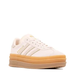 adidas Gazelle Bold Athletic Shoe - Big Kid - Wonder Quartz / White