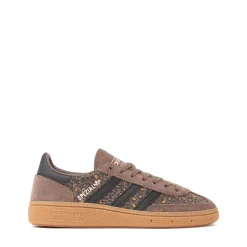 adidas Handball Spezial Athletic Shoe - Big Kid - Earth Strata / Core Black / Glow Pink