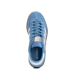 adidas Handball Spezial Athletic Shoe - Big Kid - Light Blue / White / Gum
