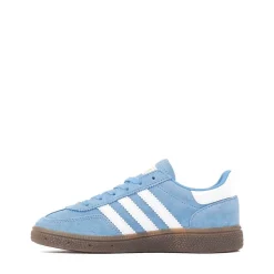 adidas Handball Spezial Athletic Shoe - Little Kid - Light Blue / White / Gum