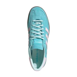 adidas Handball Spezial Athletic Shoe - Pulse Aqua / Clear Pink / Gum