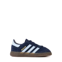 adidas Handball Spezial Comfort Closure Elastic Lace Athletic Shoe - Baby / Toddler - Collegiate Navy / Clear Sky / Gum