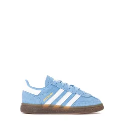 adidas Handball Spezial Comfort Closure Elastic Lace Athletic Shoe - Baby / Toddler - Light Blue / Cloud White / Gum