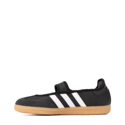 adidas Samba Jane Athletic Shoe - Big Kid - Core Black / Cloud White / Gum