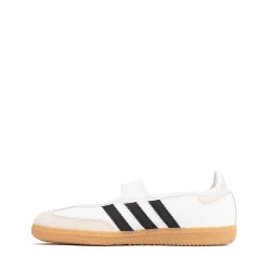 adidas Samba Jane Athletic Shoe - Little Kid - Cloud White / Core Black / Gum