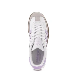 adidas Samba OG Athletic Shoe - Big Kid - Cloud White / Powder Plum / Gum