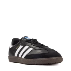adidas Samba OG Athletic Shoe - Big Kid - Core Black / Cloud White