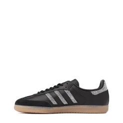 adidas Samba OG Athletic Shoe - Big Kid - Core Black / Core Black / Silver Metallic