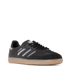 adidas Samba OG Athletic Shoe - Big Kid - Core Black / Core Black / Silver Metallic