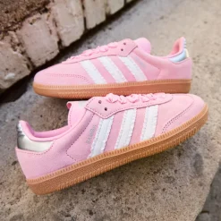 adidas Samba OG Athletic Shoe - Big Kid - Light Pink