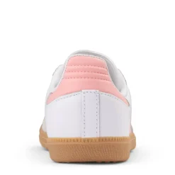 adidas Samba OG Athletic Shoe - Big Kid - White / Semi Pink Spark / Gum