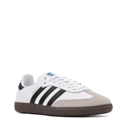 adidas Samba OG Athletic Shoe - Little Kid - Cloud White / Core Black / Gum