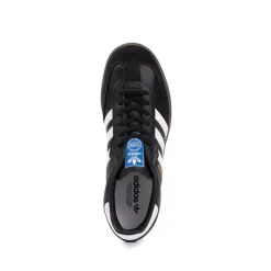 adidas Samba OG Athletic Shoe - Little Kid - Core Black / Cloud White