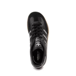 adidas Samba OG Athletic Shoe - Little Kid - Core Black / Core Black / Silver Metallic