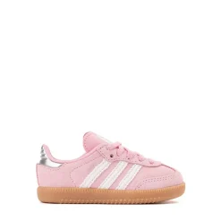 adidas Samba OG Comfort Closure Elastic Lace Athletic Shoe - Baby / Toddler - Light Pink