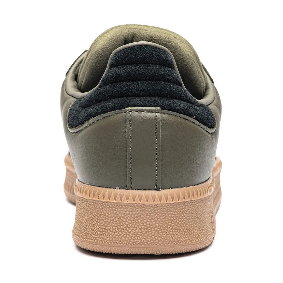 adidas Samba XLG Athletic Shoe - Olive Strata / Wonder Beige / Gold Metallic