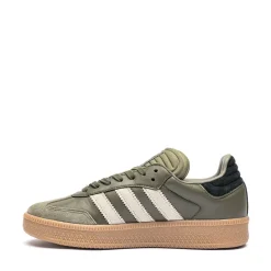 adidas Samba XLG Athletic Shoe - Olive Strata / Wonder Beige / Gold Metallic