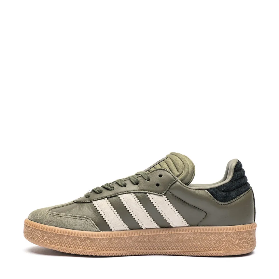 adidas Samba XLG Athletic Shoe - Olive Strata / Wonder Beige / Gold Metallic