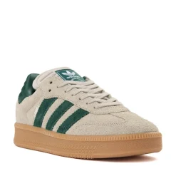 adidas Samba XLG Athletic Shoe - Putty Grey / Collegiate Green / Gum