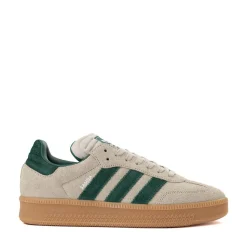 adidas Samba XLG Athletic Shoe - Putty Grey / Collegiate Green / Gum