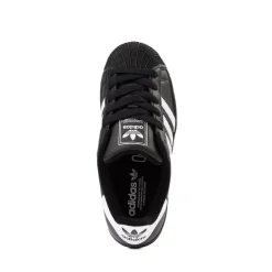 adidas Superstar II Athletic Shoe - Big Kid - Core Black / Cloud White / Core Black