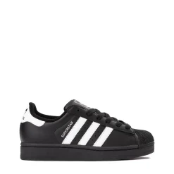 adidas Superstar II Athletic Shoe - Big Kid - Core Black / Cloud White / Core Black