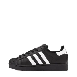 adidas Superstar II Athletic Shoe - Big Kid - Core Black / Cloud White / Core Black