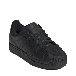 adidas Superstar II Athletic Shoe - Big Kid - Core Black / Core Black / Core Black