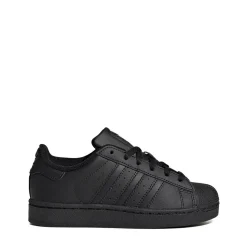 adidas Superstar II Athletic Shoe - Little Kid - Core Black / Core Black / Core Black
