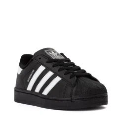adidas Superstar II Athletic Shoe - Little Kid - Core Black / White / Core Black