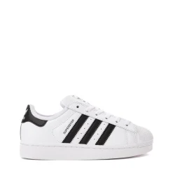 adidas Superstar II Athletic Shoe - Little Kid - White / Core Black / White