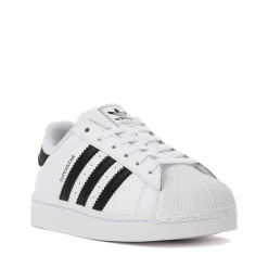 adidas Superstar II Athletic Shoe - Little Kid - White / Core Black / White