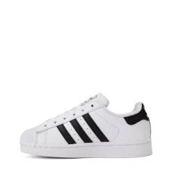 adidas Superstar II Athletic Shoe - Little Kid - White / Core Black / White