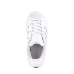 adidas Superstar II Athletic Shoe - Little Kid - White / Halo Blue