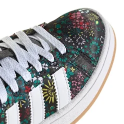 adidas x Liberty London Campus '00s Athletic Shoe - Big Kid - Core Black / Cloud White / Gold Metallic