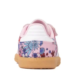 adidas x Liberty London Samba OG Comfort Closure Elastic Lace Athletic Shoe - Baby / Toddler - Clear Pink / Cloud White / Gum