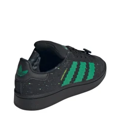 adidas x Minecraft Campus '00s Athletic Shoe - Little Kid - Core Black / Semi Court Green / Semi Solar Green