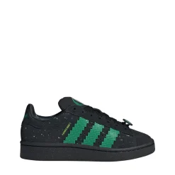 adidas x Minecraft Campus '00s Athletic Shoe - Little Kid - Core Black / Semi Court Green / Semi Solar Green