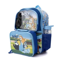 Bluey Blue Backpack Set
