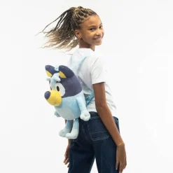 Bluey Plush Backpack - Blue