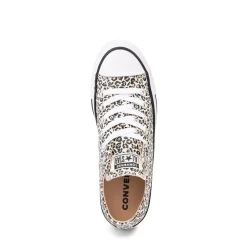 Converse Chuck Taylor All Star Animal Print Low-Top Sneaker - White Leopard