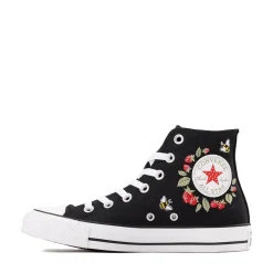 Converse Chuck Taylor All Star Berries And Bees High-Top Sneaker - Black