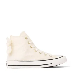 Converse Chuck Taylor All Star Bow Crochet High-Top Sneaker - Egret