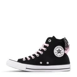Converse Chuck Taylor All Star Bow High-Top Sneaker - Black / New Found Bloom