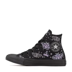 Converse Chuck Taylor All Star Celestial Moth High-Top Sneaker - Black