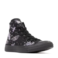 Converse Chuck Taylor All Star Celestial Moth High-Top Sneaker - Black