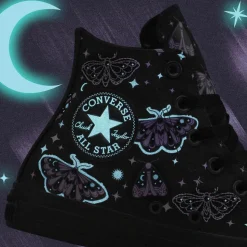 Converse Chuck Taylor All Star Celestial Moth High-Top Sneaker - Black