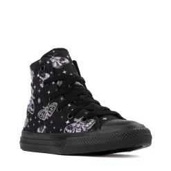 Converse Chuck Taylor All Star Celestial Moth High-Top Sneaker - Little Kid - Black
