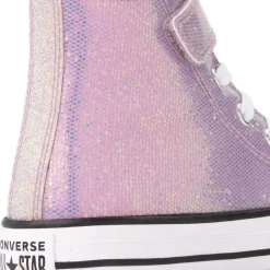 Converse Chuck Taylor All Star Easy-On High-Top Sneaker - Little Kid - Lilac Disco